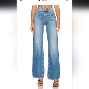Grlfrnd wide leg jeans